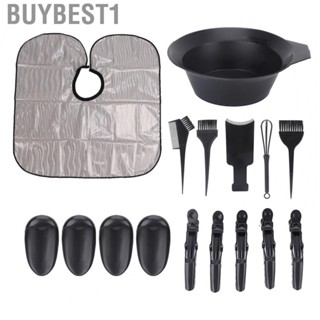 Buybest1 16 Piece  Set DIY Brushes Cape Duckbill  Stirrer Highlight Board