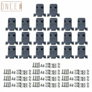 【ONCEMOREAGAIN】Serial Hood Shell 4x3.1x1.6cm Accessories Connector D-Sub Grey Plastic