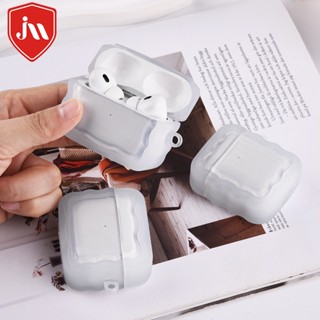 พร้อมส่ง เคสหูฟัง TPU แบบใส หนา กันกระแทก สําหรับ Airpods Pro2 3