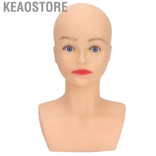 Keaostore Mannequin Display Head  Universal Base Portable Cosmotology Doll for Wig Styling Training Hat