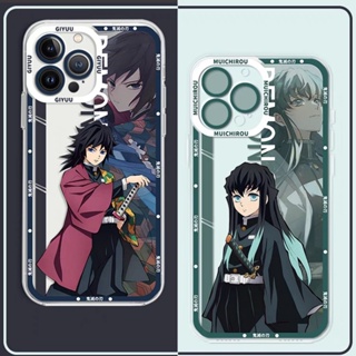 เคสโทรศัพท์มือถือ TPU ใส กันกระแทก ลายการ์ตูนอนิเมะ Demon Slayer สําหรับ Samsung Galaxy A02 A03 A03S A10 A10S A11 A12 A13 A20S A21S