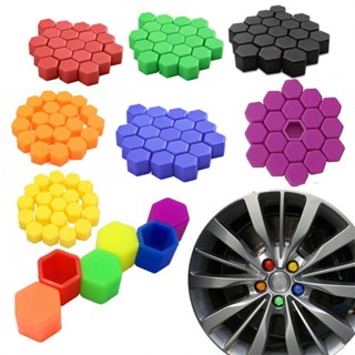 ⚡READYSTOCK⚡20pcs Silicone 19mm Car Wheel Nut Lug Dust-Cover Cap Protector Hub Screw Rim