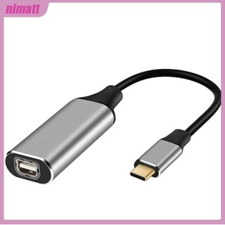 Ni อะแดปเตอร์แปลงสายเคเบิ้ล Usb c เป็น Mini Dp 8k 60hz Type c Displayport Type-c เป็น Mini Dp Female สําหรับมอนิเตอร์ ทีวี