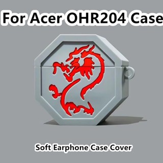 【จัดส่งรวดเร็ว】เคสหูฟัง แบบนิ่ม ลายการ์ตูน สําหรับ Acer OHR204 Acer OHR204