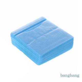 Bang 100 ชิ้น แผ่น DVD พลาสติก สองด้าน ที่เก็บกระเป๋า ปลอกซองจดหมาย ที่เก็บ ปลอกป้องกัน Dura