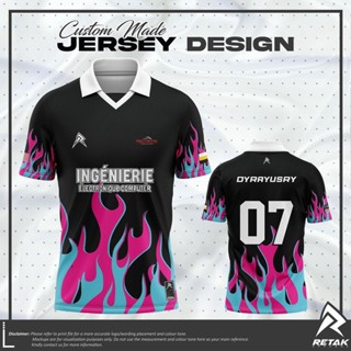 Jersey RETRO COLLAR BAJU JERSEY DYRAYUSRY ปี 2023