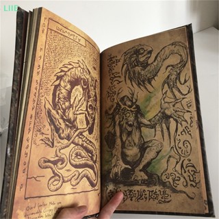 Li Necronomicon Dark Magic Book หนังสือปีศาจชั่วร้าย พร็อพคอลเลกชันพิธีบูชา IE