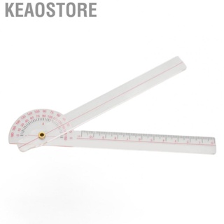 Keaostore Spinal Goniometer  Thick Acrylic Clear Scale Joint for Elbow