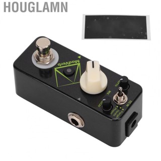 Houglamn Modulation Reverb Pedal  Metal Freeze Effect Single Block Effector 3 Level for Guitarist Guitars