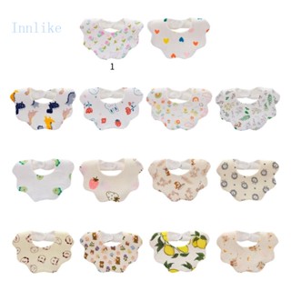 Inn ผ้าขนหนูเช็ดน้ําลาย ลายการ์ตูน สําหรับเด็กทารก เด็กวัยหัดเดิน