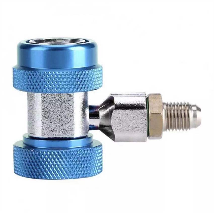 คอปเปอร์ เติมน้ํายาแอร์ R134a (สีน้ําเงิน) AC Coupler R-134a ฝั่งLow side เติมน้ำยาแอร์ R-134a - รูปที่ 2