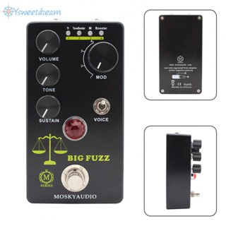 Moskyaudio Big FUZZ แป้นเหยียบเอฟเฟคกีตาร์ไฟฟ้า