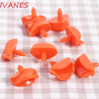 IVANES ตุ๊กตาเป็ด ปากเป็ด สีเหลือง อุปกรณ์เสริม สําหรับงานฝีมือ DIY