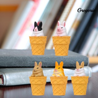 Gregoriowj ไอศกรีมปลอม PVC 5 ชิ้น