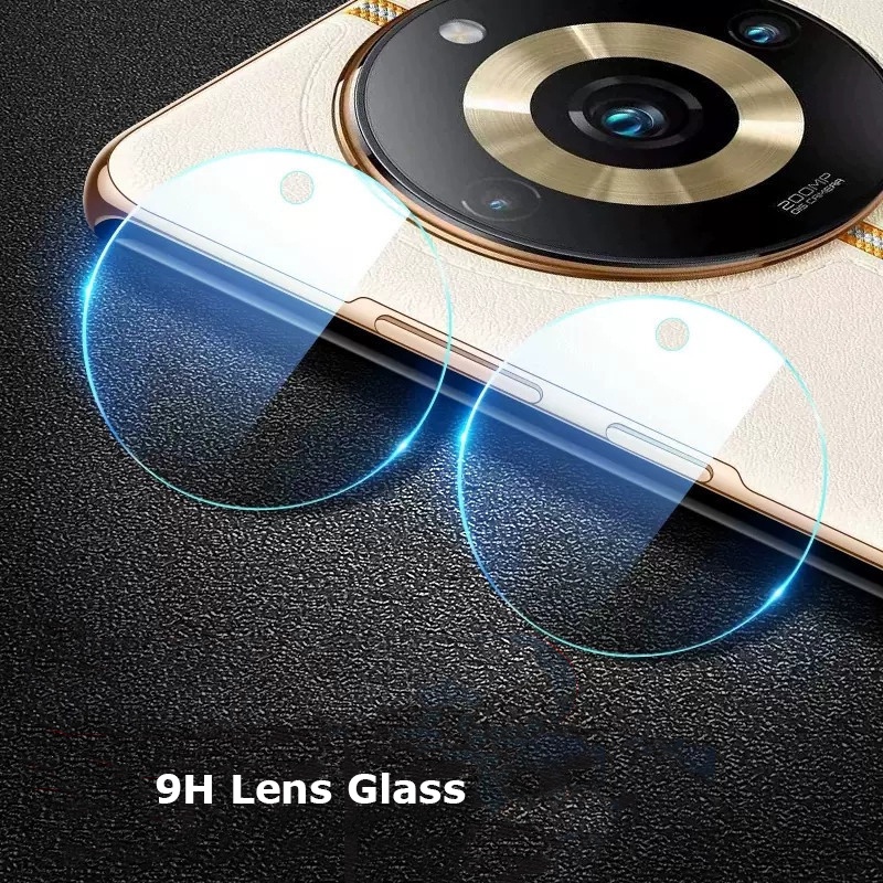 ฟิล์มกระจกนิรภัยกันรอยเลนส์กล้อง ด้านหลัง 3D 9H สําหรับ Realme 12 11 Pro Plus