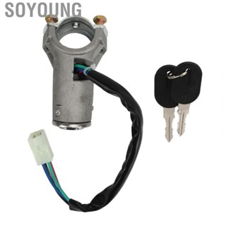 Soyoung Ignition Barrel Switch Replacement 4479518 Lock with 2 Keys for Panda Mk1