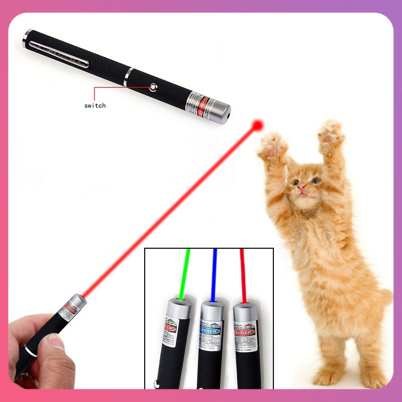 Pointers 87 บาท ตัวชี้เลเซอร์สร้างสรรค์การชาร์จ USB ปากกาเลเซอร์พลังงานสูงระยะไกล Cat Love Strong Visible Light Beam Lazer Pointer เลเซอร์อินฟราเรด Cat Toy Home เครื่องมือ [COD] Home Appliances