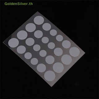 Goldensilver แผ่นสติกเกอร์ไฮโดรคอลลอยด์ กําจัดสิว สิว จุดด่างดํา สิวเสี้ยน UV 24 ชิ้น