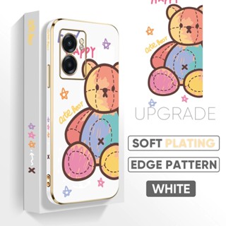 เคสโทรศัพท์มือถือ แบบนิ่ม ลายการ์ตูนหมี ป้องกันเลนส์ สําหรับ Realme Narzo 20 30A 50 Pro 50A Prime GT Neo3 GT2 Pro GT