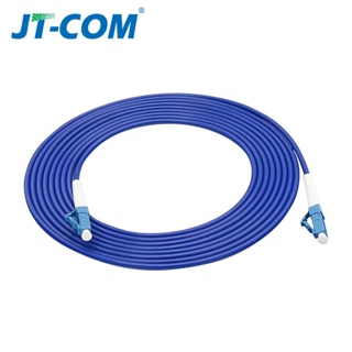 Jt-com Armoured LC UPC สายเคเบิลไฟเบอร์ออปติก 3.0 มม. FTTH