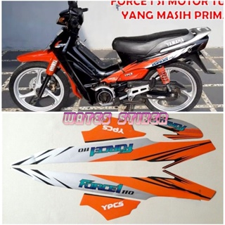 สติกเกอร์รูปลอก ลาย yamaha force one 1 110 1994 สีดํา สีส้ม สีเงิน สําหรับติดตกแต่งรถจักรยานยนต์