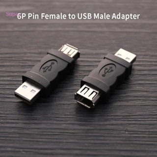 Best Firewire อะแดปเตอร์แปลง IEEE 1394 6 Pin Female เป็น USB2 0 Type-A ตัวผู้