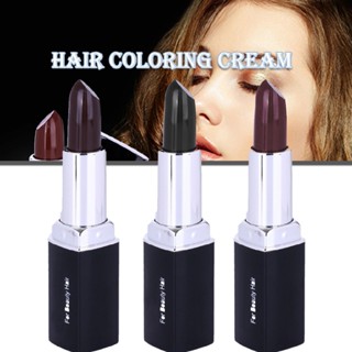 Aimy Disposable Temporary Hair Dye Pen Color Stick Lipstick Cover White Hair