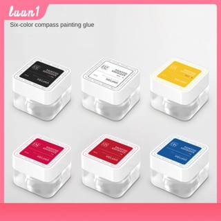 Xeijayi กาวติดเล็บ เจลทาเล็บเจล 6 สีใหม่ น้ํายาทาเล็บเจล UV สําหรับตกแต่งเล็บ DIY Nail Oil Glue Painting Glue cod