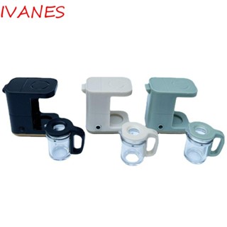 IVANES กาแฟจําลอง|ของเล่นบทบาทสมมติ เครื่องครัวจําลอง ขนาดเล็ก สไตล์คลาสสิก DIY สําหรับเด็ก