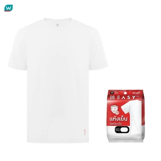 GQ จีคิว อีซี่ เสื้อยืดดับกลิ่น สีขาว ไซส์ M