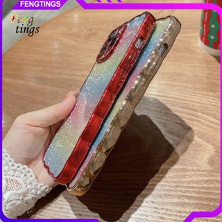 [Ft] เคสโทรศัพท์มือถือ กันฝุ่น ป้องกันเต็มเครื่อง สีรุ้ง สําหรับ iPhone14 Pro 14 Pro Max