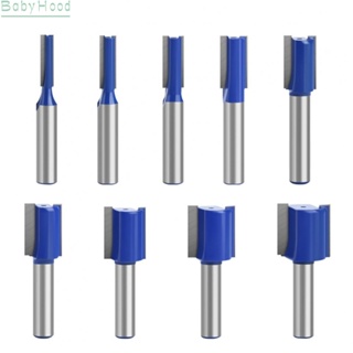 【Big Discounts】Router Bit 8mm Shank Double Flute For Woodwork Tool Straight Router Bit#BBHOOD
