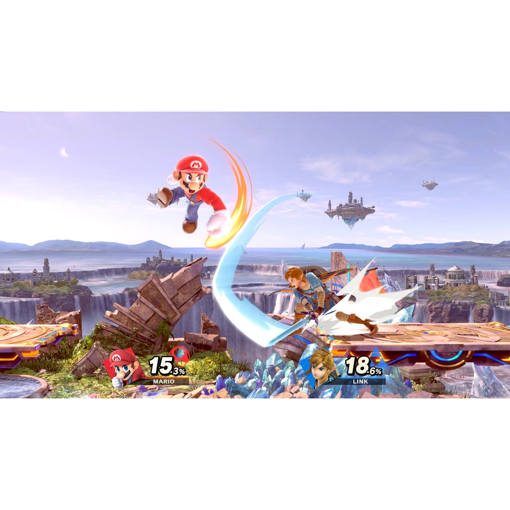 🎮มีส่งด่วน💨 NINTENDO SWITCH SUPER SMASH BROS ULTIMATE แผ่นเกมส์ ตลับเกม มือหนึ่ง ของแท้จากศูนย์