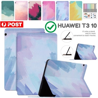 เคสแท็บเล็ตหนัง ฝาพับ ลายการ์ตูนน่ารัก กันกระแทก สําหรับ Huawei MediaPad T3 10 AGS-W09 9.6 นิ้ว