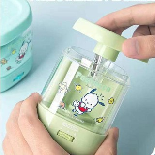 เครื่องเหลาดินสอไฟฟ้าอัตโนมัติ ลาย Sanrio Pochacco เหมาะกับของขวัญคริสต์มาส สําหรับนักเรียน สํานักงาน โรงเรียน 2023