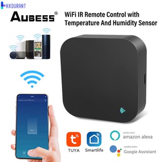 Tuya Wifi Ir Universal Remote Controller พร้อมเซ็นเซอร์อุณหภูมิและความชื้นโทรศัพท์มือถือการควบคุมแบบเรียลไทม์ทำงานร่วมกับ Google Assistant KDURANT