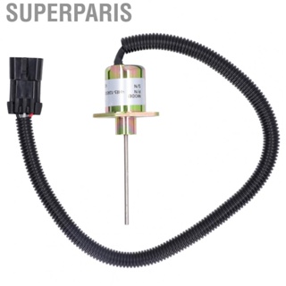 Superparis Fuel Shut Off Solenoid Valve  High Sensitivity Stable Accurate 12V DC Strong 1503ES 12A5SUC9SCC28 for Excavator