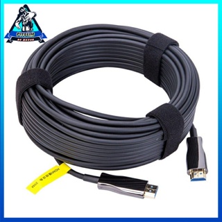 [Ready] 20m Optical Fiber Cable HDMI-compatible Cables High-definition Cord [F/13]