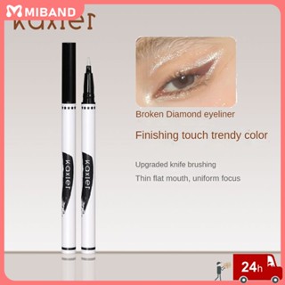 Kaxier Eyeliner Pen Solid Refill Waterproof Easy To Color Lasting Makeup Delicate Eye Makeup Sparkling Liquid Eyeliner Pencil Beauty Makeup Female 5 Color