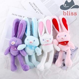 BLISS พวงกุญแจ จี้ตุ๊กตากระต่ายน่ารัก DIY สําหรับกระเป๋านักเรียน