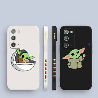 เคสโทรศัพท์มือถือ พิมพ์ลาย Baby Yoda Marvel มีลายด้านข้าง สําหรับ Samsung Galaxy Note 20 10 9 8 J8 J7 J6 J5 J4 M62 M53 M52 M51 M33 M31 M30 M21 M20 M10 S Ultra Plus Lite Prime 5G