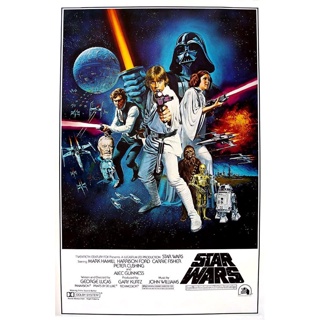 โปสเตอร์ภาพยนตร์ Star Wars ขนาดนิ้ว