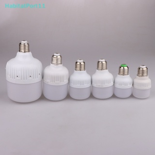 Habitatport หลอดไฟ LED 3W 5W 7W 9W 12W 15W E27 220V เซนเซอร์ตรวจจับการเคลื่อนไหว สีขาว สําหรับบันได ทางเดิน