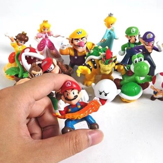 พร้อมส่ง ตุ๊กตา Super Mario Mario Yoshi Piranha Valio Cooper ประแจ 18 วินาที สําหรับสํานักงาน