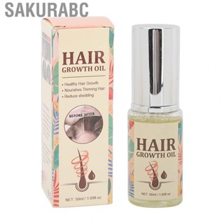 Sakurabc Hair Growth Oil  Prevent Split Ends 50ml  Refreshing Serum Root  for Home