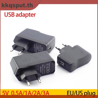 อะแดปเตอร์ปลั๊กชาร์จโทรศัพท์มือถือ 5V 1A 2A 3A 3000ma AC เป็น DC EU US 100V-240V THK2