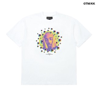 เสื้อยืดแขนสั้น พิมพ์ลายดอกทานตะวัน Lewis Hamilton x Takashi Murakami Hamilton สําหรับผู้ชาย