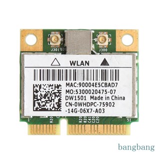 Bang การ์ด Wifi Mini PCI-E ไร้สาย 150 ม. สําหรับ Dell DW1501 0K5Y6D Broadcom BCM94313H