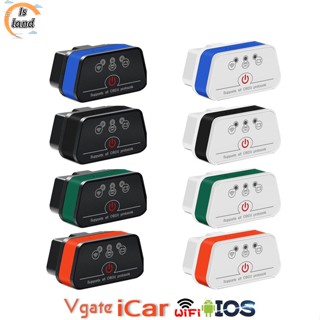 【IS】เครื่องอ่านโค้ด Vgate Icar 2 Wifi Version Obd2 Icar2 รองรับโปรโตคอล Obdii สําหรับ Android Ios Windows