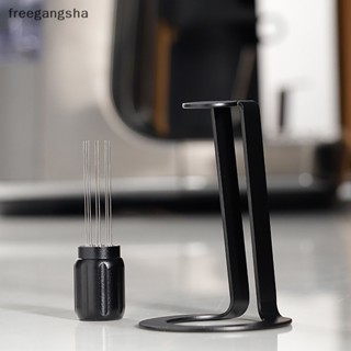 [FREG] Coffee  Distributor Tool s Stirrer Cloth Powder  Black with Stainless Steel Utensil Drink Stirrers FDH